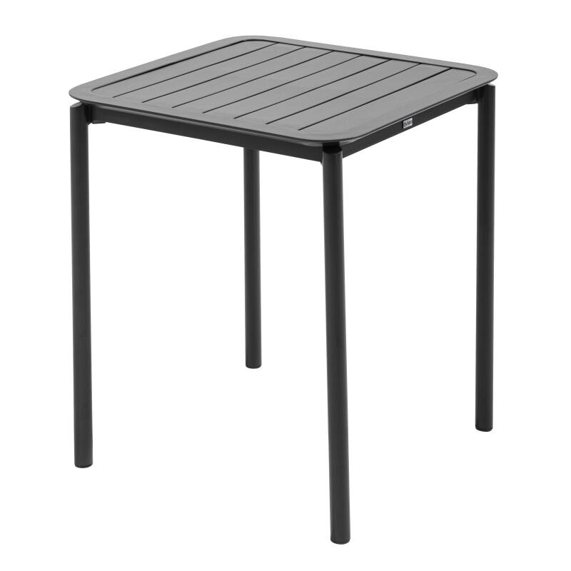 TABLE CARRÉE EMPILABLE EN ALUMINIUM - 4 PERSONNES - ALIMADA
