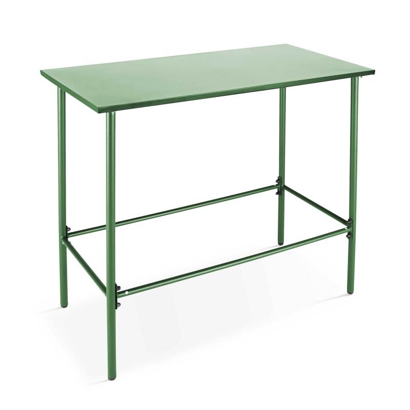 TABLE HAUTE EXTÉRIEURE EN MÉTAL - PALAVIAS