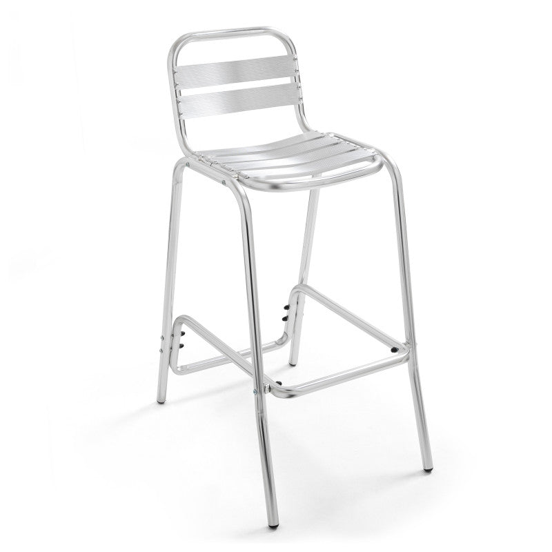 CHAISE HAUTE EN ALUMINIUM ANODISÉ - SOUHO