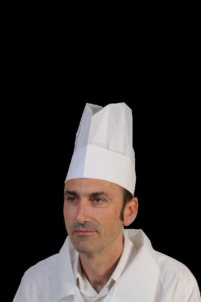 Toque papier blanc – Toques – HygiRéa