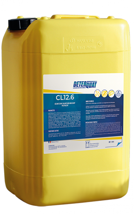 CL12,6% Javel – Javel Liquide – HygiRéa