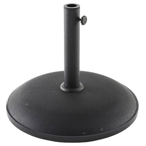 Pied de parasol rond DAILIO Noir – Dalle de Parasol – HygiRéa