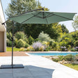 Parasol déporté rond MANOA 3M – Parasols – HygiRéa