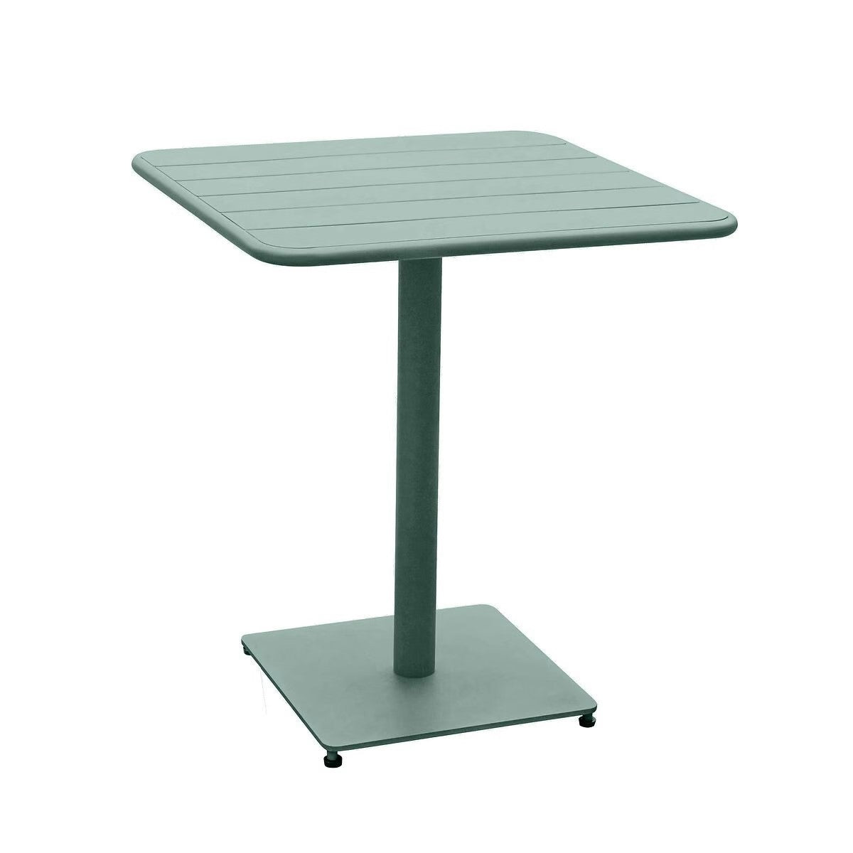 Table de jardin carrée PHUKET 2 places – Plateau de Table – HygiRéa