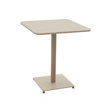 Table de jardin carrée PHUKET 2 places – Plateau de Table – HygiRéa