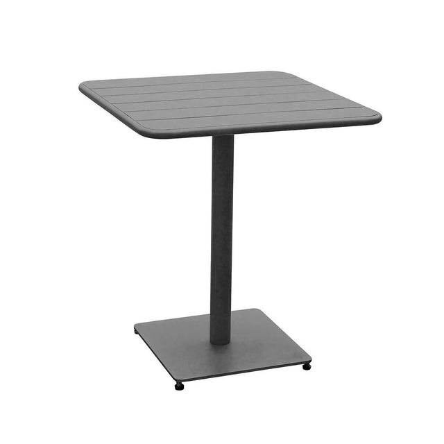 Table de jardin carrée PHUKET 2 places – Plateau de Table – HygiRéa