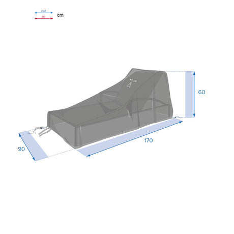 Housse de protection HAMBO pour transat M – Housses de Chaises – HygiRéa