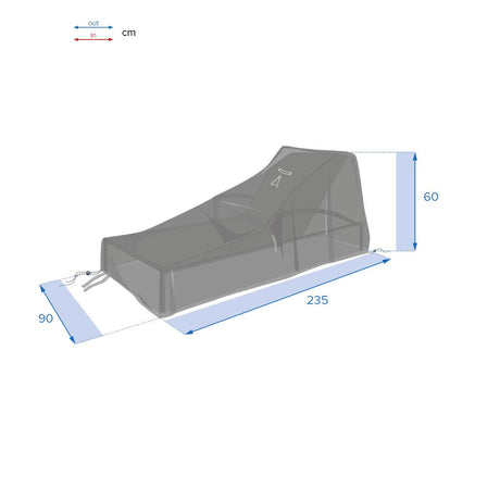 Housse de protection HAMBO pour transat L – Housses de Chaises – HygiRéa