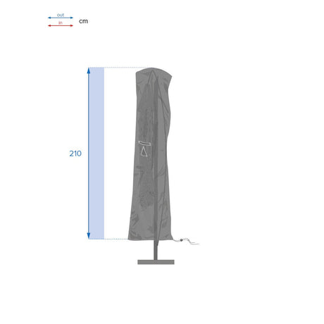 Housse de protection HAMBO pour parasol déporté S – Housses de Parasols – HygiRéa