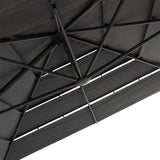Parasol déporté rectangulaire multi-toile MELHIA Anthracite – Parasols – HygiRéa