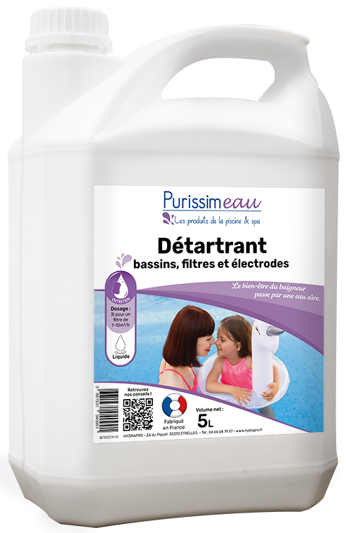 DETARTRANT PLAGE, FILTRE ET ELECTRODE