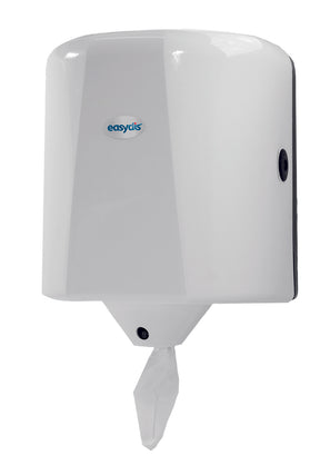 DISTRIBUTEUR DC BLANC FEUILLE À FEUILLE – Distributeurs – HygiRéa