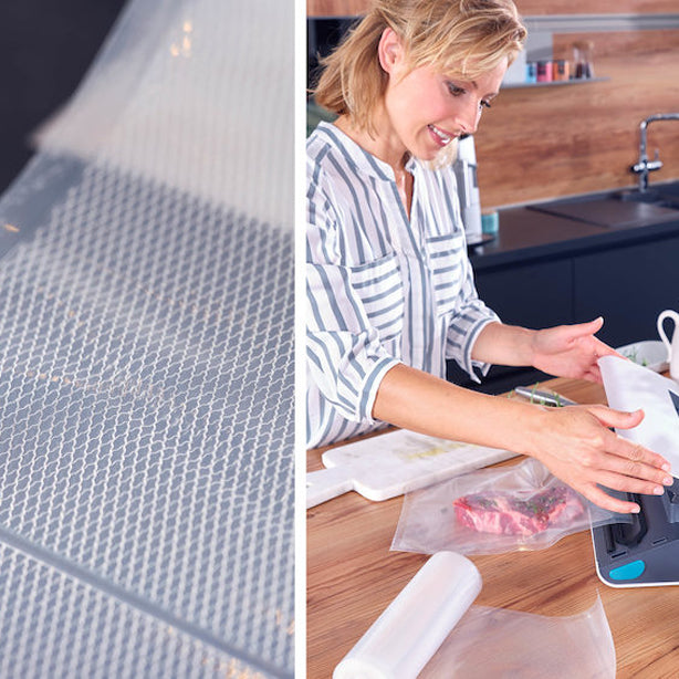 2 ROULEAUX POUR MACHINE SOUS VIDE 30X600CM – Electroménager – HygiRéa