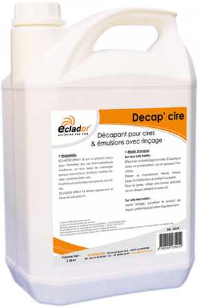 DECAP CIRE (AVEC RINCAGE) – Decapage sol – HygiRéa