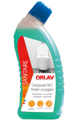 GEL JAVEL FRESH OXYGENE – Entretien WC – HygiRéa