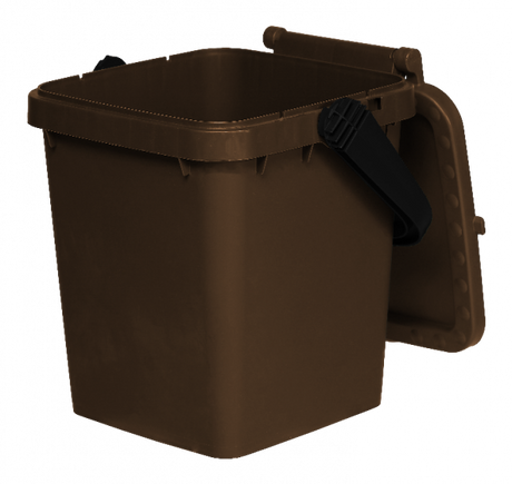 Seau collecteur bio déchets 7L 70% recyclé – Collecteur recyclage – HygiRéa