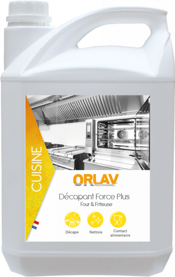 DECAPANT FORCE + FOUR GRILL FRITEUSE – Entretien des fours & friteuses – HygiRéa