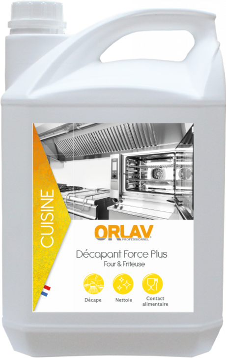 DECAPANT FORCE + FOUR GRILL FRITEUSE – Entretien des fours & friteuses – HygiRéa