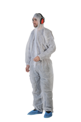 Combinaison PLP non tissé blanc – Combinaisons – HygiRéa