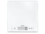 BALANCE ELECTRONIQUE COMFORT 400 BLANC VERRE 10 KG 1 G – Pesage cuisine – HygiRéa