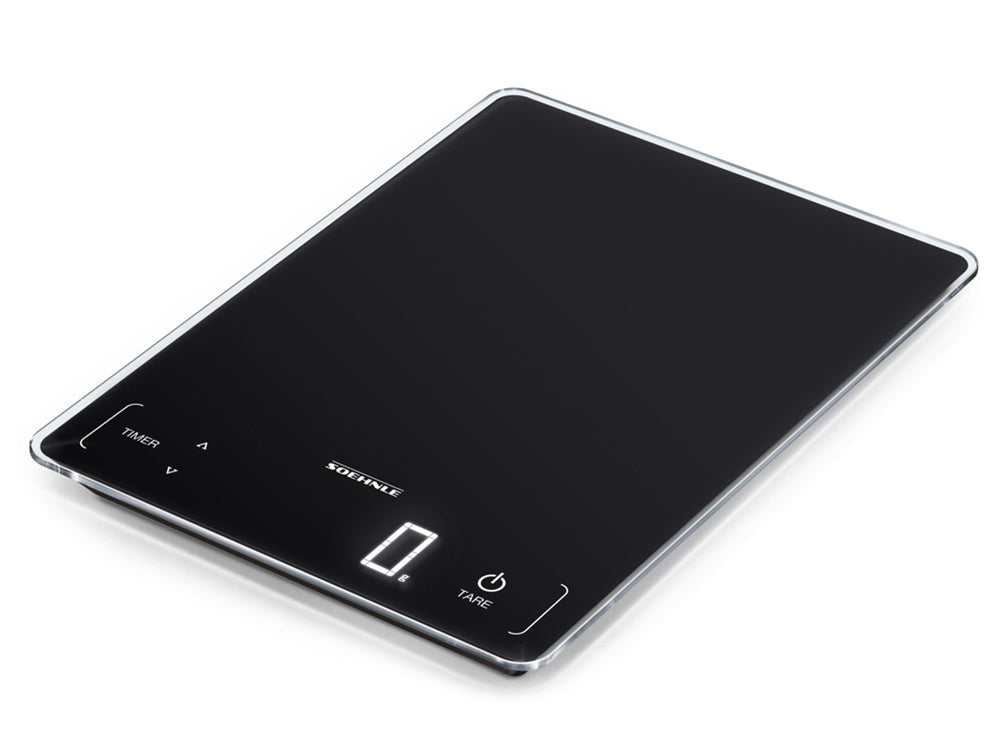 BALANCE ELECTRONIQUE PAGE PROFI 100 NOIRE VER 15 KG 1 G – Pesage cuisine – HygiRéa