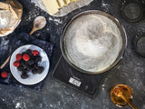 BALANCE ELECTRONIQUE COMPACT NOIRE 5 KG 1 G – Pesage cuisine – HygiRéa