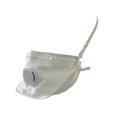 Demi-masque filtrant blanc avec valve pliable FFP2 NR D – Masques – HygiRéa