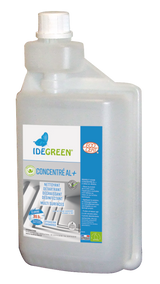 RESPECT'HOME CONCENTRE AL+ - ECODETERGENT ECOCERT – Sols et Surfaces – HygiRéa