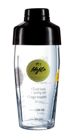 SHAKER A COCKTAIL EN VERRE FUSION – Accessoire du bar – HygiRéa