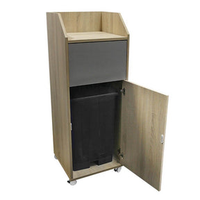 SNACKING BAS + BAC MAB - CHIANTI OAK – Meuble Snacking – HygiRéa