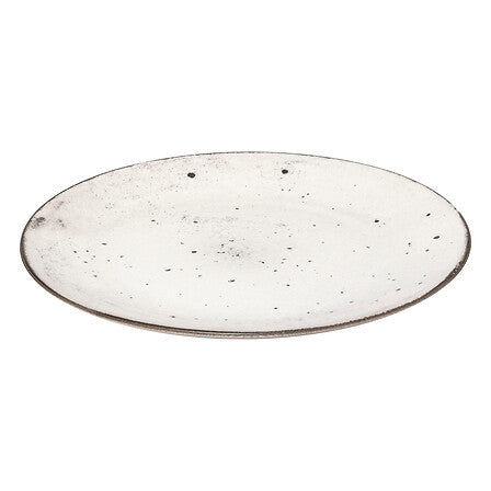 Assiette plate Joe diam 26 cm grès beige