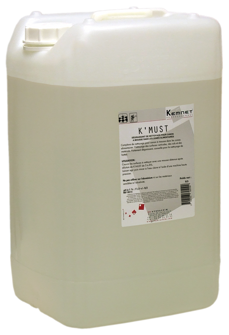 K MUST – Nettoyant, détartrant & degraissant spécifique – HygiRéa