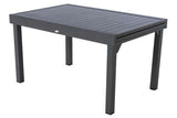 Table Piazza Extensible Plateau Aluminium – Tables Extensibles – HygiRéa