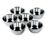 6 PETIT BOLS INOX-GARINOX 12 CM 0,4Lt.