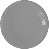 Assiettes rondes plastique 22cm x20 pièces réutilisable – Assiettes Réutilisables – HygiRéa