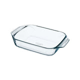 PLAT À FOUR RECTANGLE LET'S SHARE 27X17X6CM EN VERRE – Cuisson au four – HygiRéa
