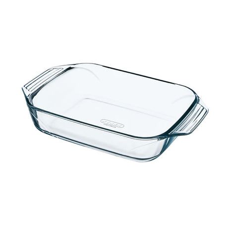 PLAT À FOUR RECTANGLE LET'S SHARE 31X20CM EN VERRE – Cuisson au four – HygiRéa