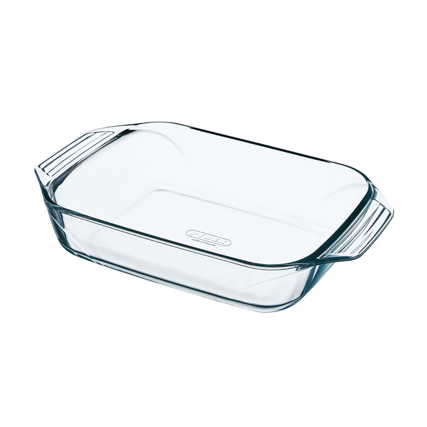 PLAT À FOUR LET'S SHARE 39X25X7CM EN VERRE – Cuisson au four – HygiRéa