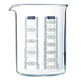 DOSEUR VERRE 0L75 KITCHEN LAB – Préparation culinaire – HygiRéa
