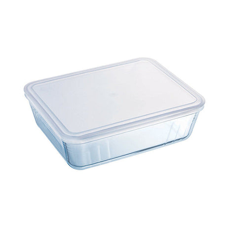PLAT RECTANGLE COOK AND FREEZE 19X14CM-800ML AVEC COUVERCLE – Cuisson au four – HygiRéa