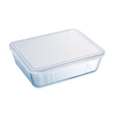 PLAT RECTANGLE COOK AND FREEZE 22X17CM-1.5L AVEC COUVERCLE – Cuisson au four – HygiRéa