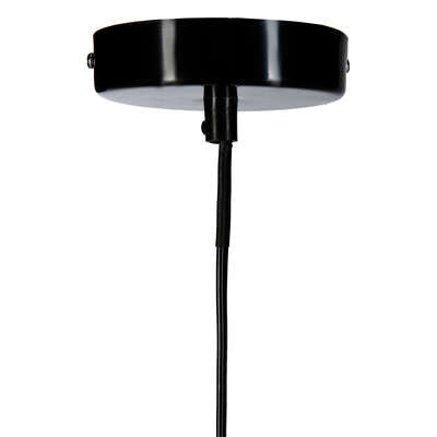 SUSPENSION DRIM DIAM 25 CM MÉTAL FILAIRE NOIR X6 – Suspensions lumineuses – HygiRéa
