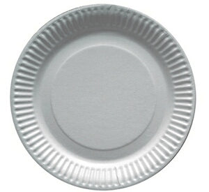 Assiettes carton blanc rondes 18cm – Assiettes Réutilisables – HygiRéa