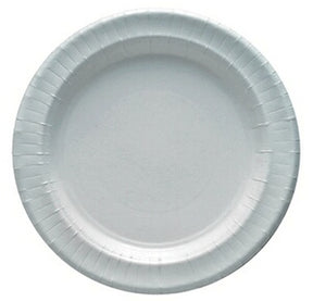 Assiettes carton blanc rondes 29cm – Assiettes Réutilisables – HygiRéa