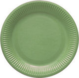Assiettes carton rondes 18cm X8 pièces – Assiettes Réutilisables – HygiRéa