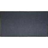 TAPIS 80X150CM POLYESTER/PVC - GRIS/BLANC - INTERIEUR