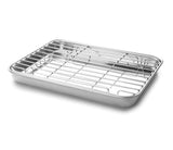 PLAT À FOUR AVEC GRILLE 26.5X20.5CM