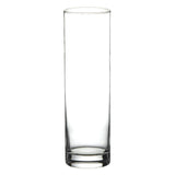 VASE HAUTEUR 26CM FORME DROITE EN VERRE TRANSPAR – Décoration – HygiRéa