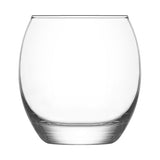 LOT DE 4 GOBELETS SAND 40.5CL EN VERRE TRANSPARENT FORME BASSE – Chope et gobelet – HygiRéa