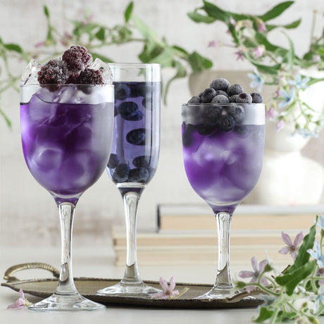 LOT DE 3 VERRES À VIN TOKYO 29CL EN VERRE – Verre à pied – HygiRéa
